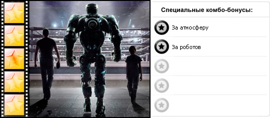Рейтинг фильма ЖИВАЯ СТАЛЬ / Real Steel (2011), оценка киноленты, дополнительные награды