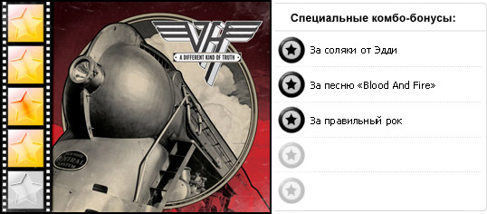 Рейтинг альбома рок группы VAN HALEN — A Different Kind Of Truth (2012). Дополнительные награды