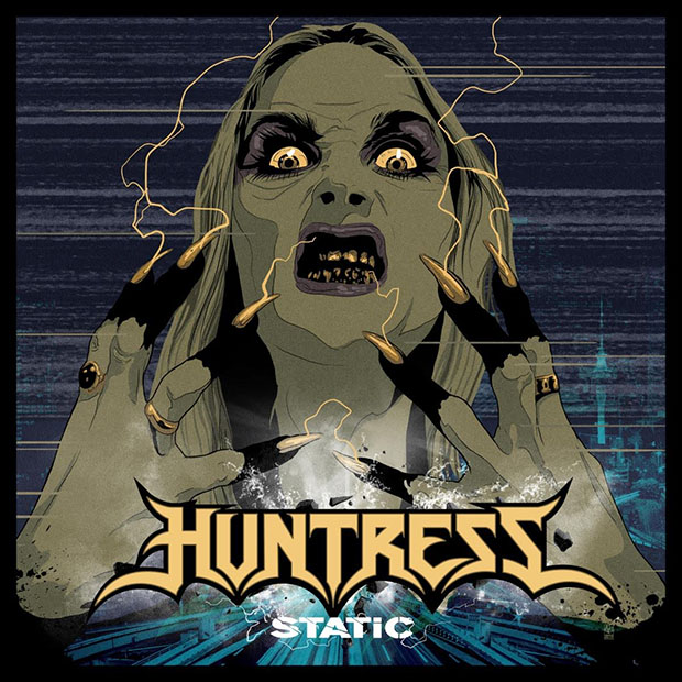 Huntress Static Cover Art